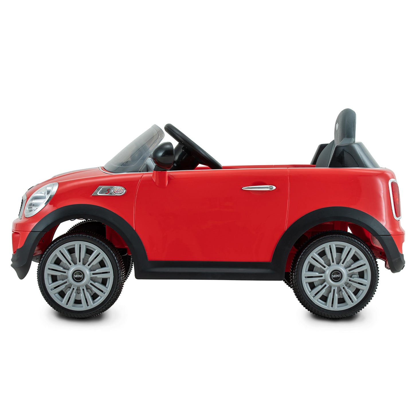 Mini Cooper S Roadster 6 Volt Car with Remote Control - Red