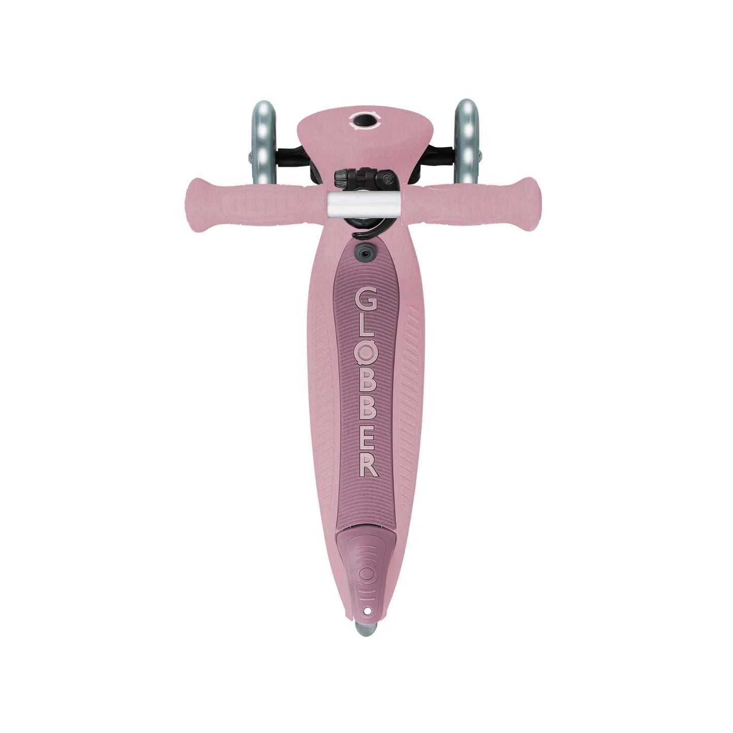 Globber Go Up Active Lights Eco Scooter - Berry