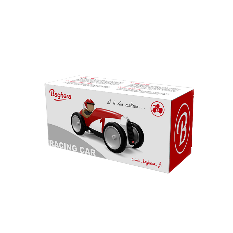 Baghera Racing Car Red Toy Car