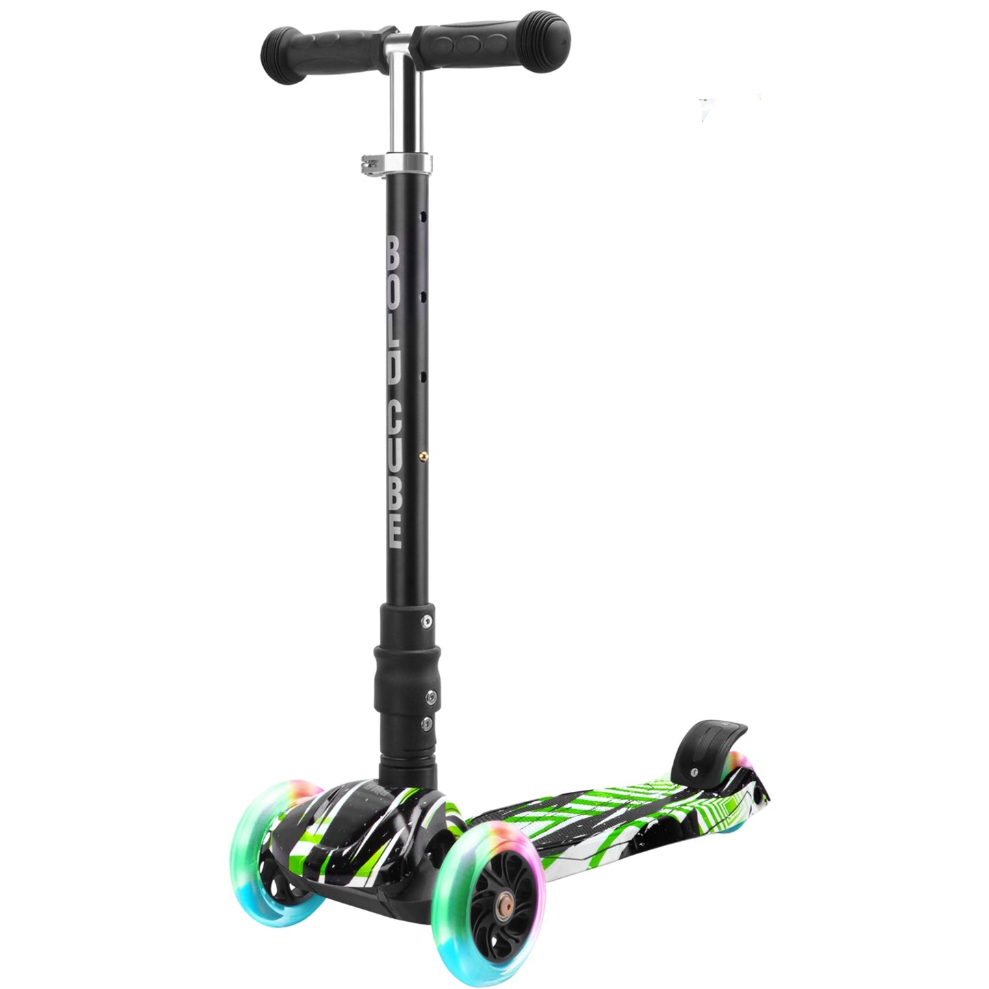 BOLDCUBE Swift Green - Big 3 Wheel Scooter