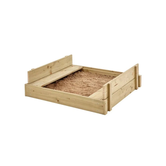 TP Wooden Lidded Sandpit