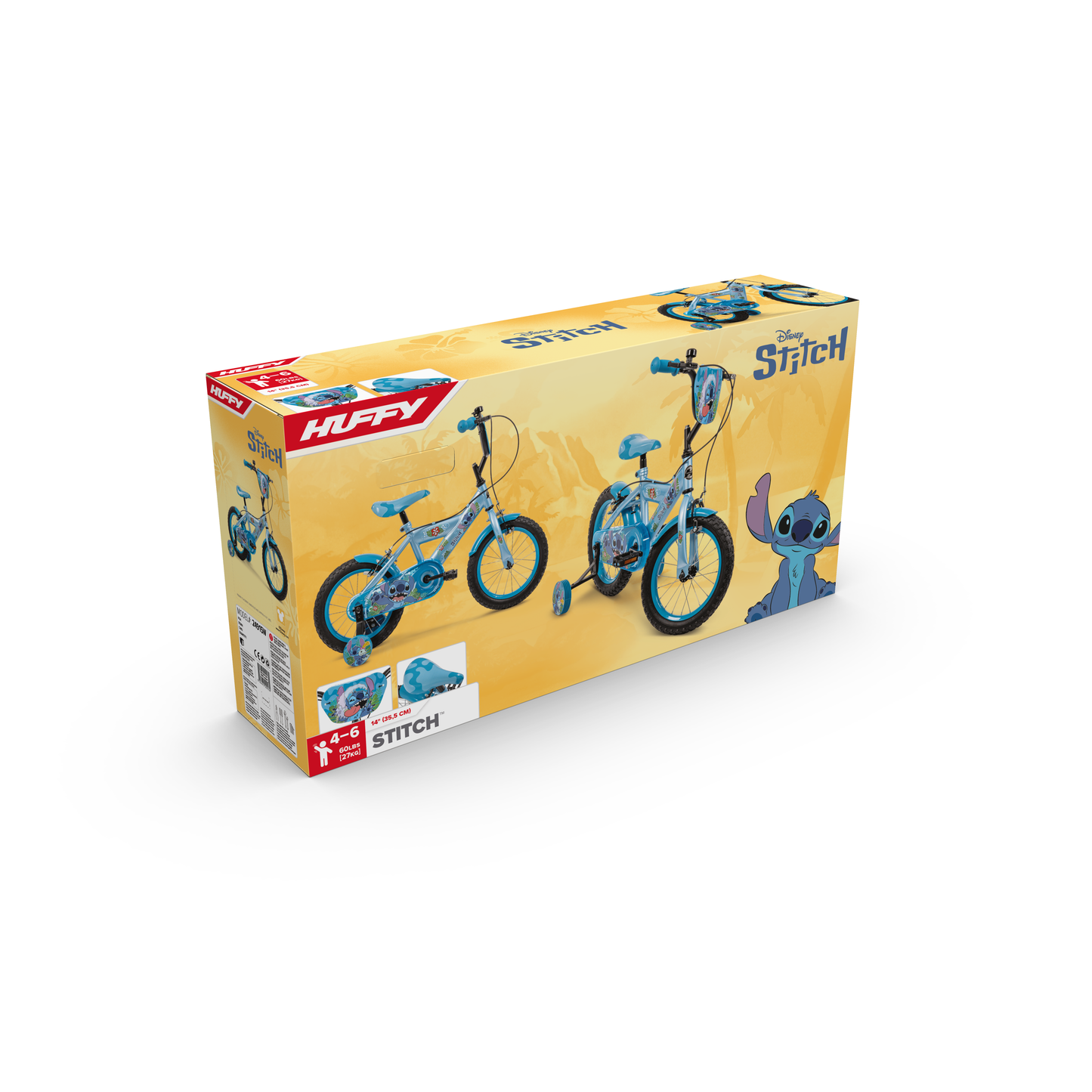 Huffy Disney Stitch 14" Kids Bike