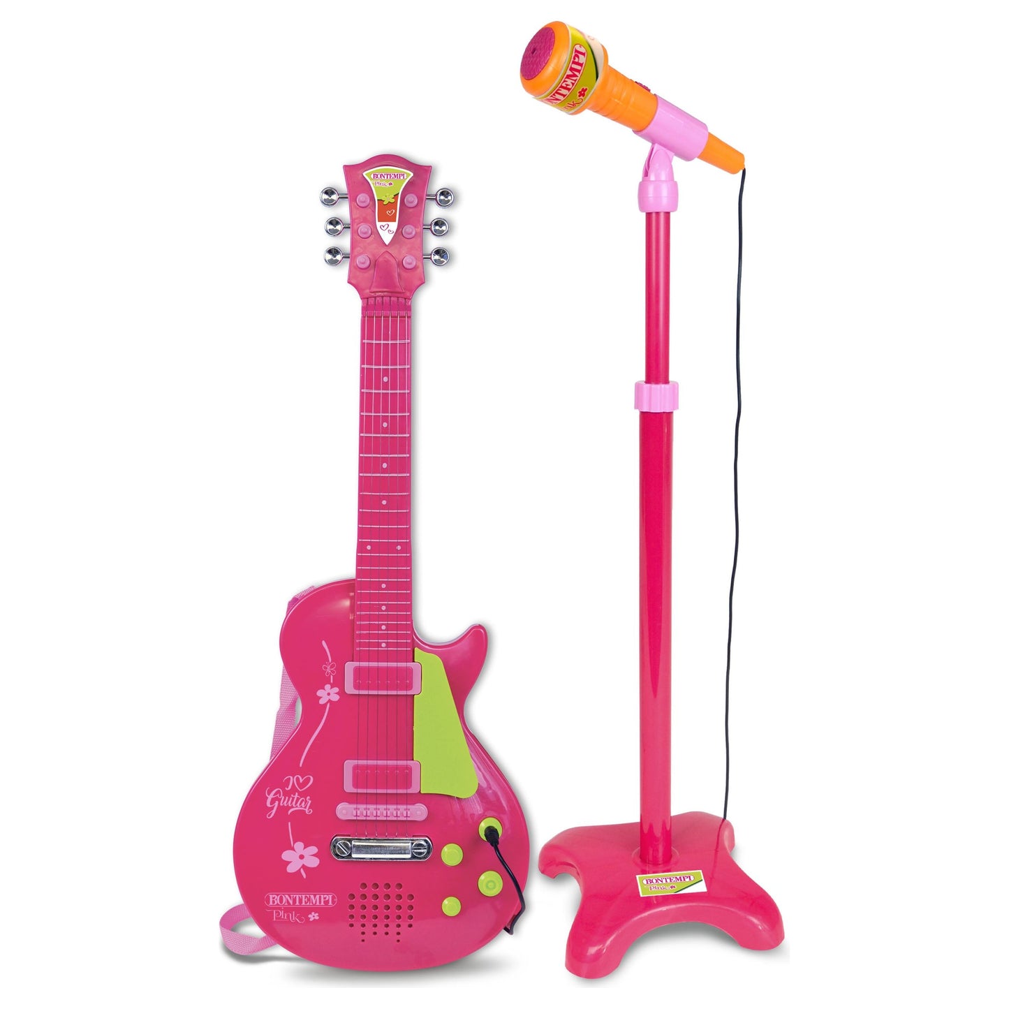 Bontempi Electronic Rock Guitar - PINK