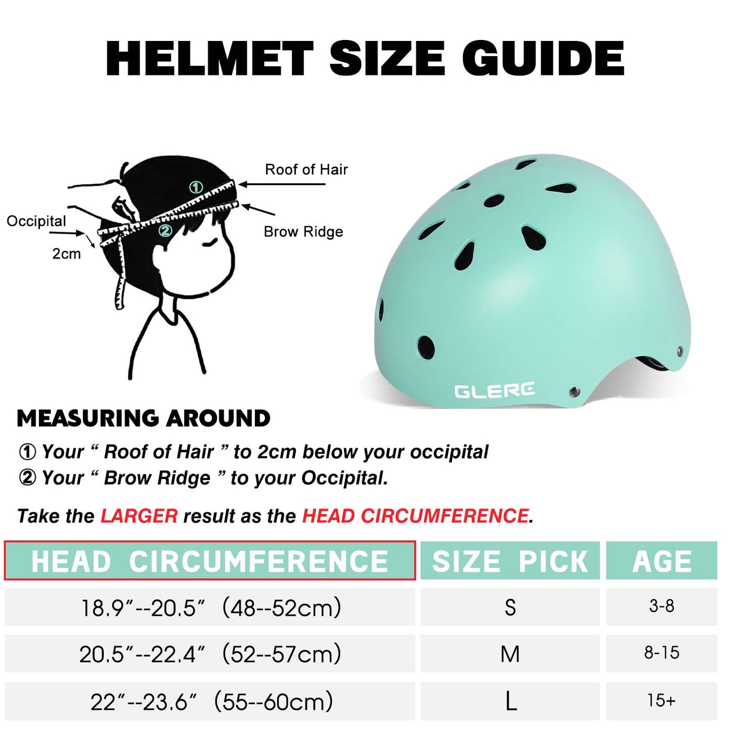 Glerc Kids Bike Helmet