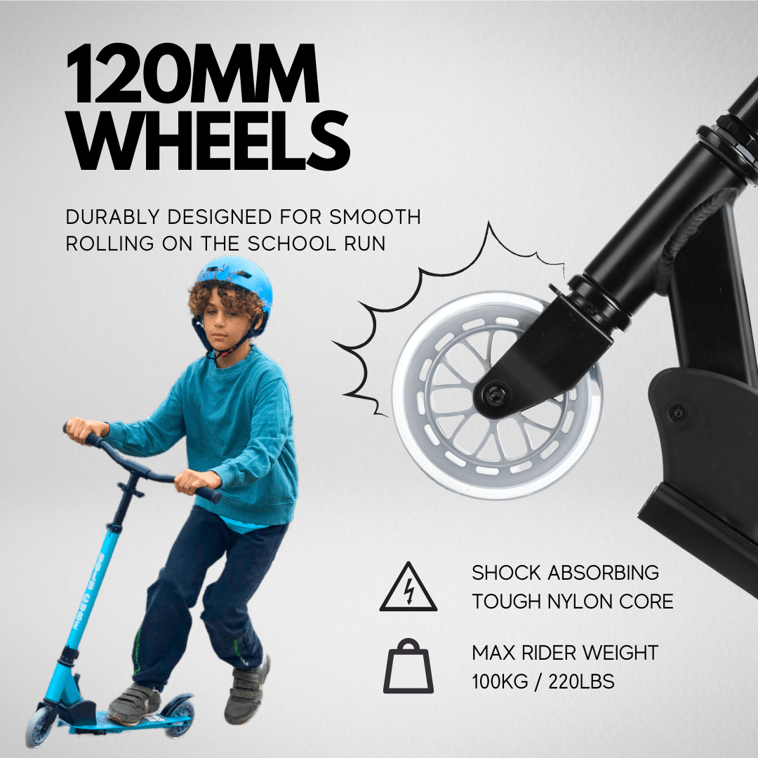 BOLDCUBE Sapphire - Deluxe 2 Wheel Scooter