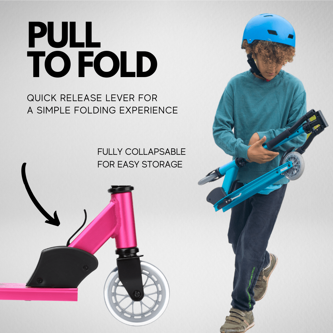 BOLDCUBE Sapphire - Deluxe 2 Wheel Scooter
