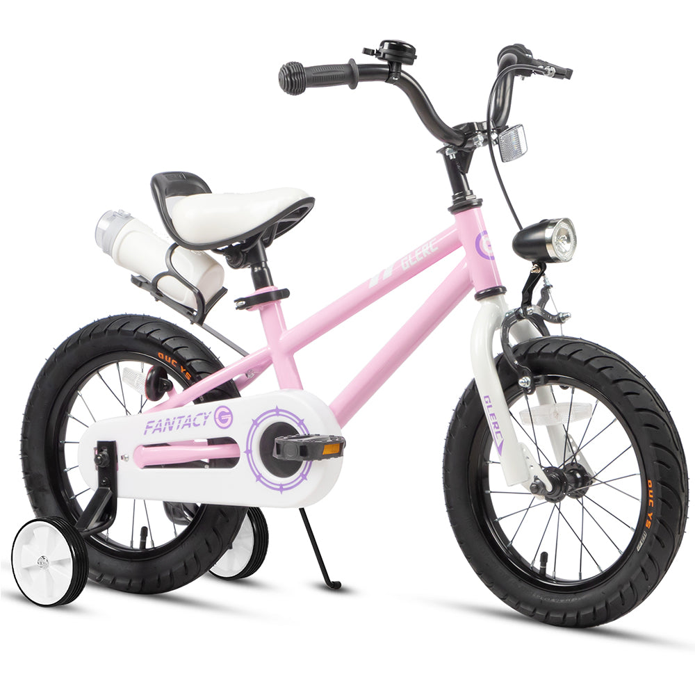 Glerc 16 Inch Kids Bike with Water Bottle - Fantacy
