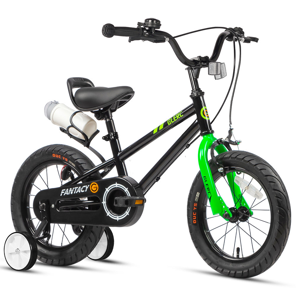 Glerc 12 Inch Kids Bike with Water Bottle - Fantacy