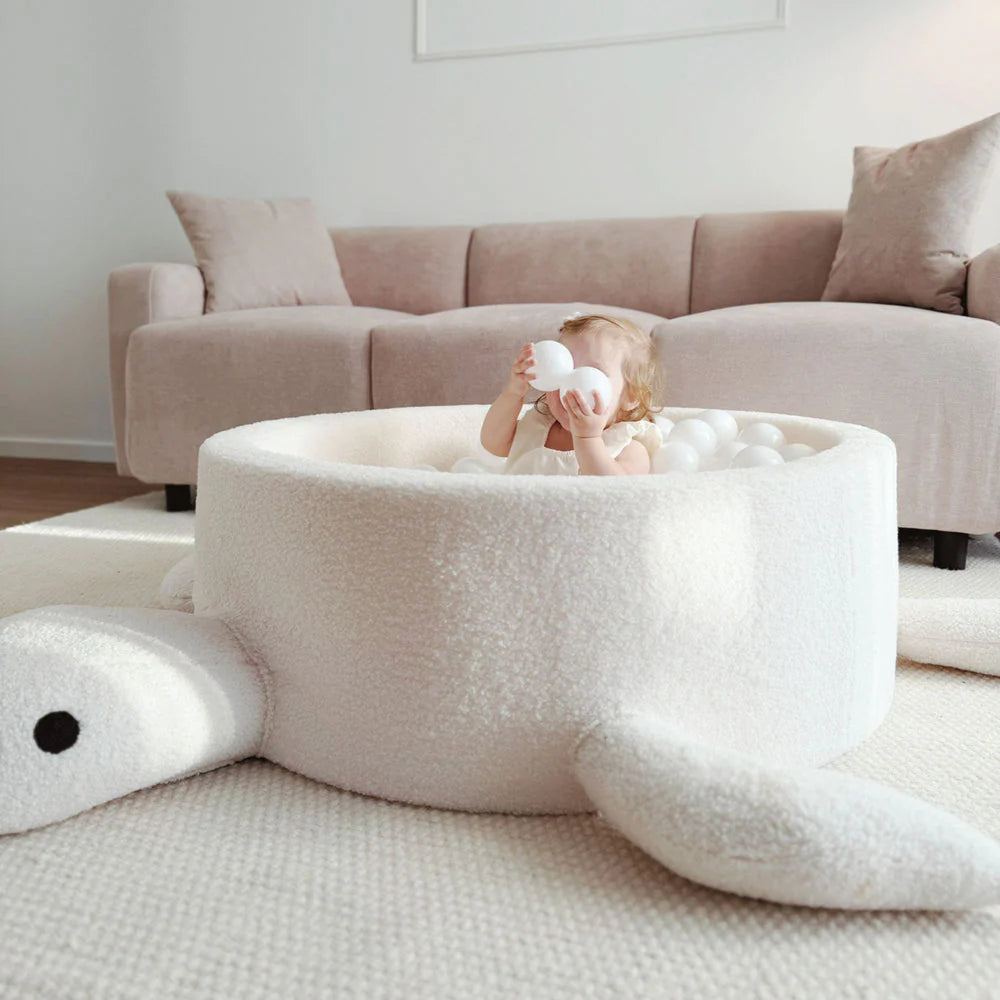 Meow Baby Turtle Boucle Ball Pit