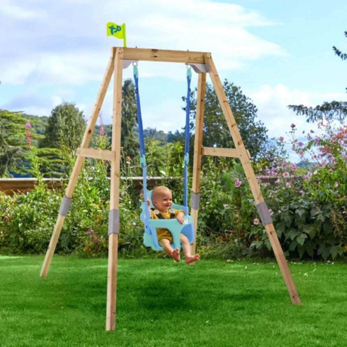 TP Forest Acorn Growable Swing Set with Bluey Quadpod
