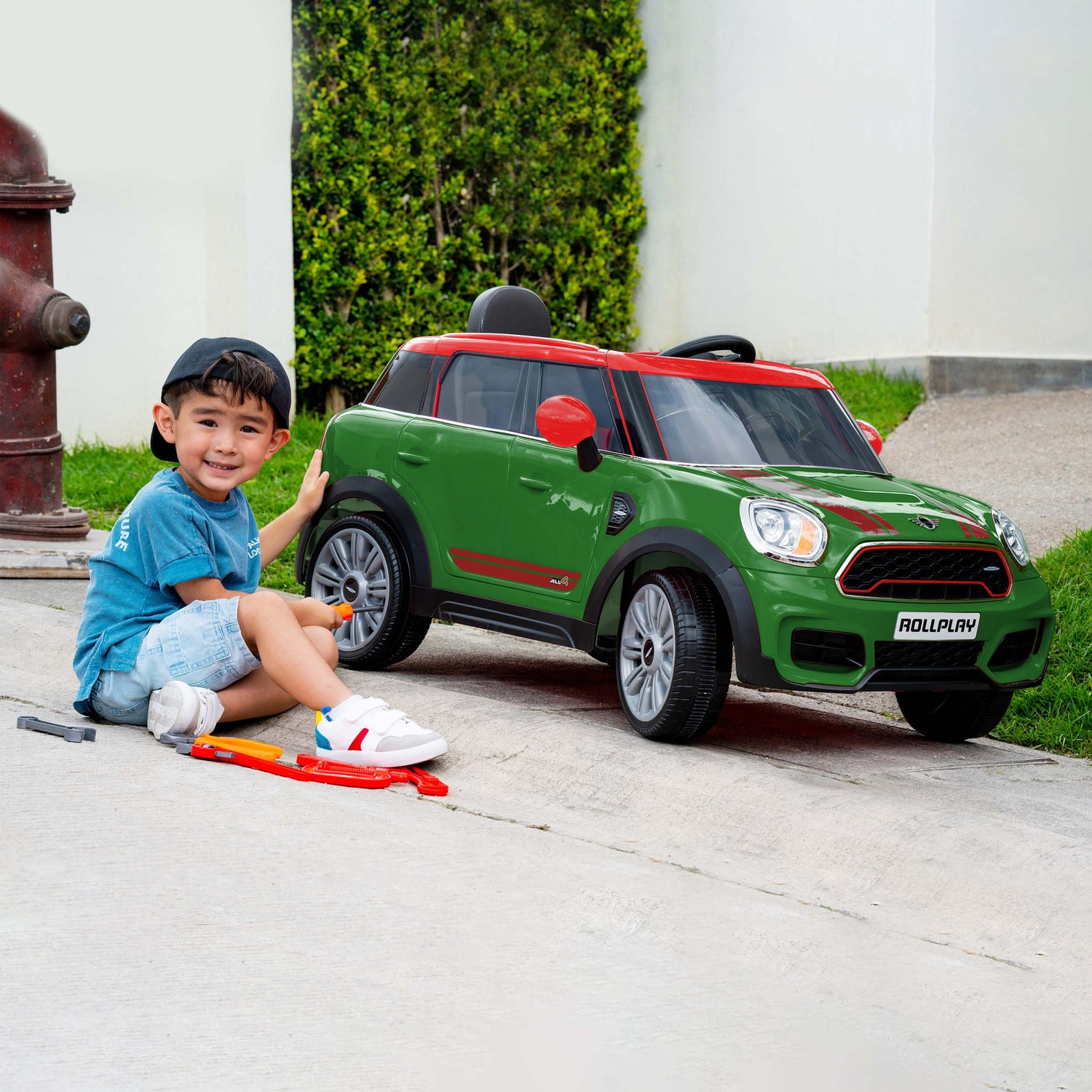 Mini Countryman 12 Volt Premium Car with Remote Control - Green - The Online Toy Shop - Powered Car - 2