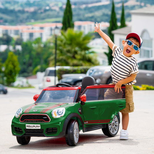 Mini Countryman 12 Volt Premium Car with Remote Control - Green - The Online Toy Shop - Powered Car - 1