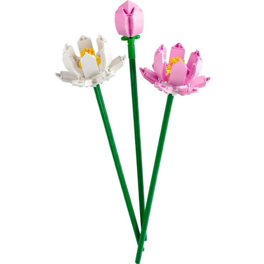Lego Botanicals 40647 Lotus Flowers Building Toy Gift for Ages 8 & Up