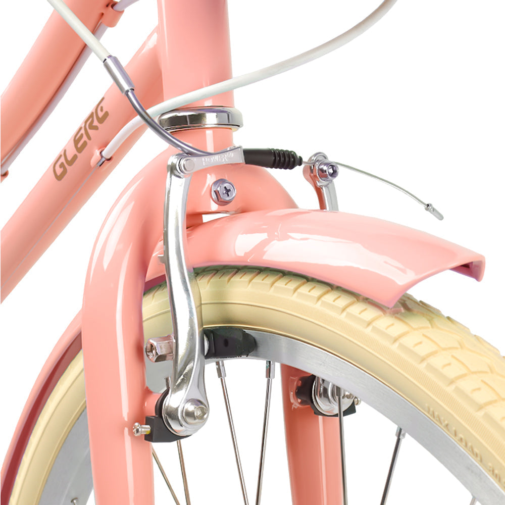 Glerc 24 Inch Beach Cruiser Hybrid Kids Bike - Missy