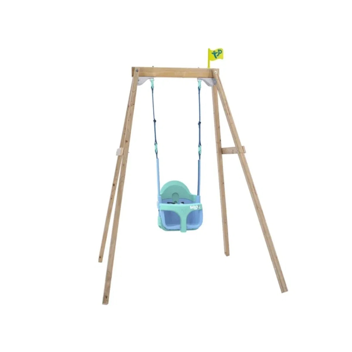 TP Forest Wooden Single Swing with Bluey Quadpod