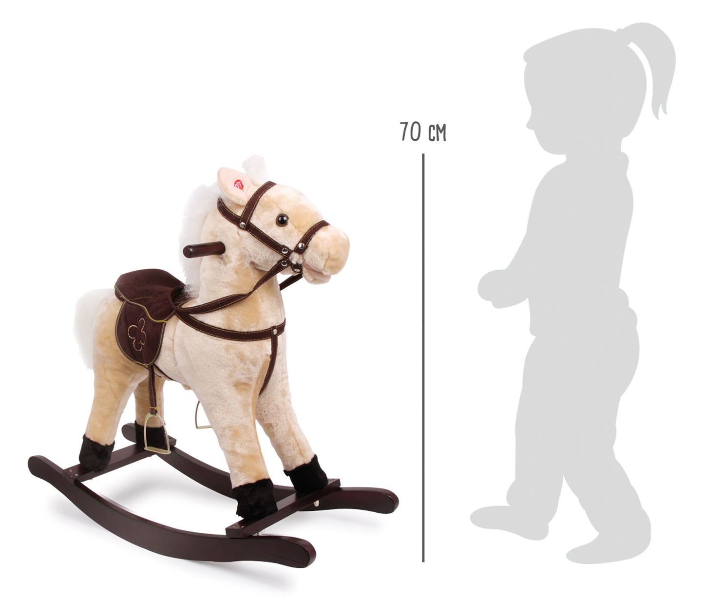 Small Foot Rocking Horse Shaggy