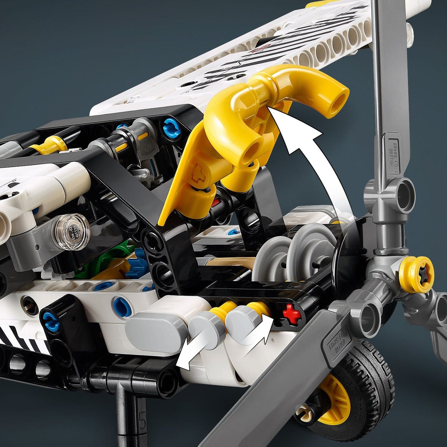 Lego Technic 42198 Bush Plane Buildable Toy Playset for Ages 8 and Up
