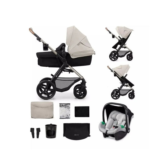 Kinderkraft Moov 2 3-in-1 Travel System - Grey