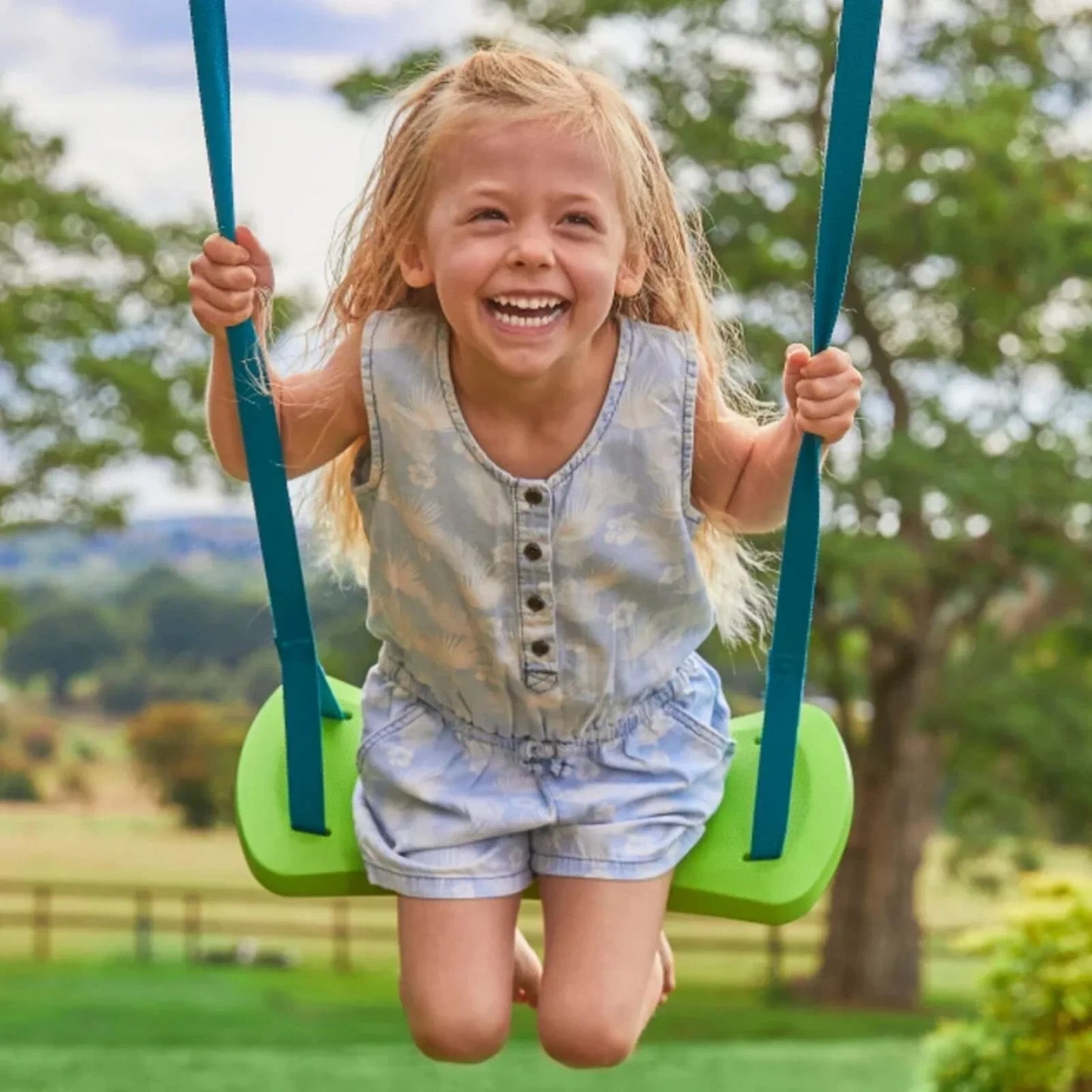 TP Forest Wooden Double Swing Set