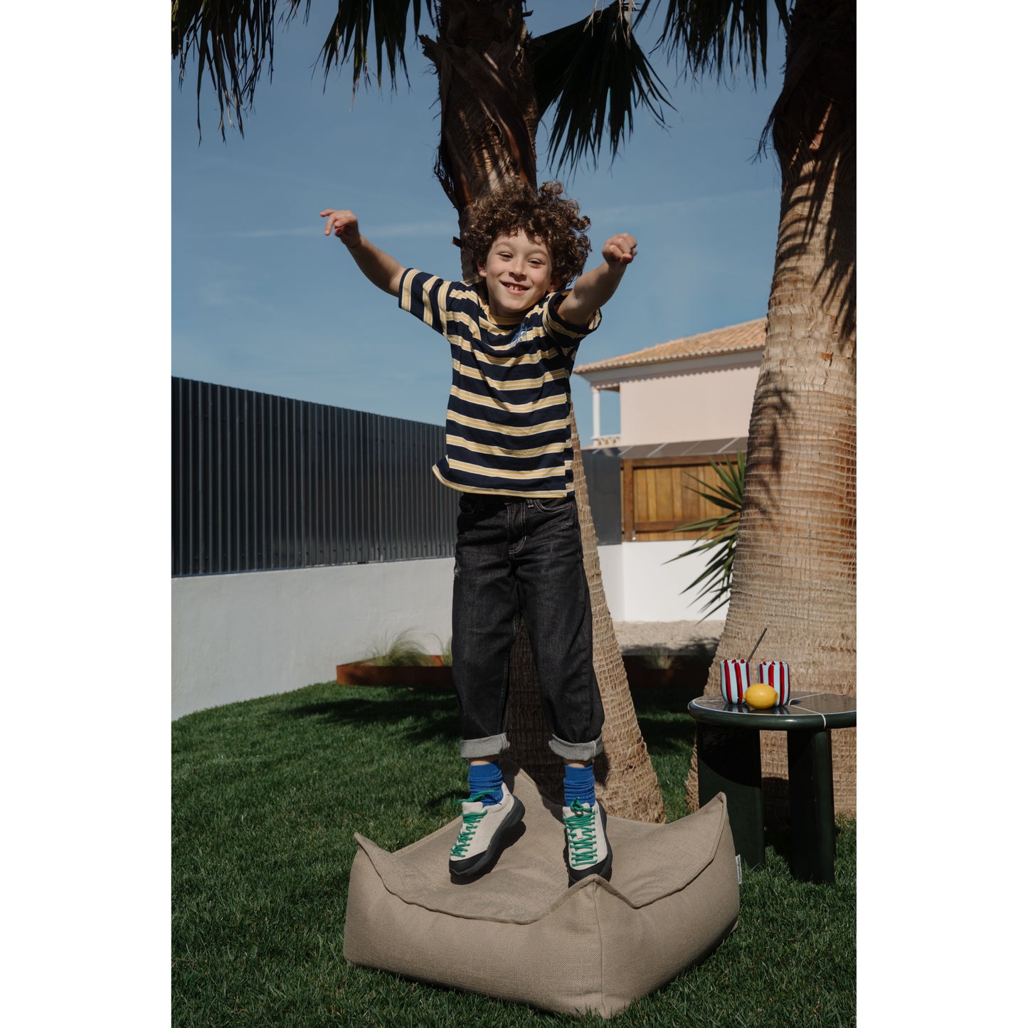 Wigiwama Square Ottoman - Outdoor Collection