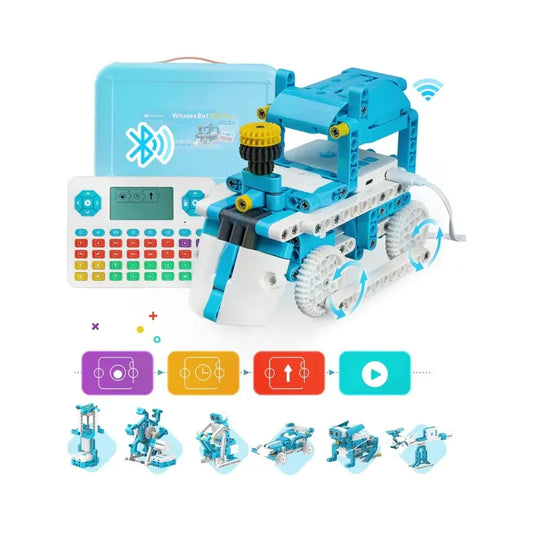 WhalesBot D3 Pro Coding and Remote Control with We Code Pad + FREE Online course