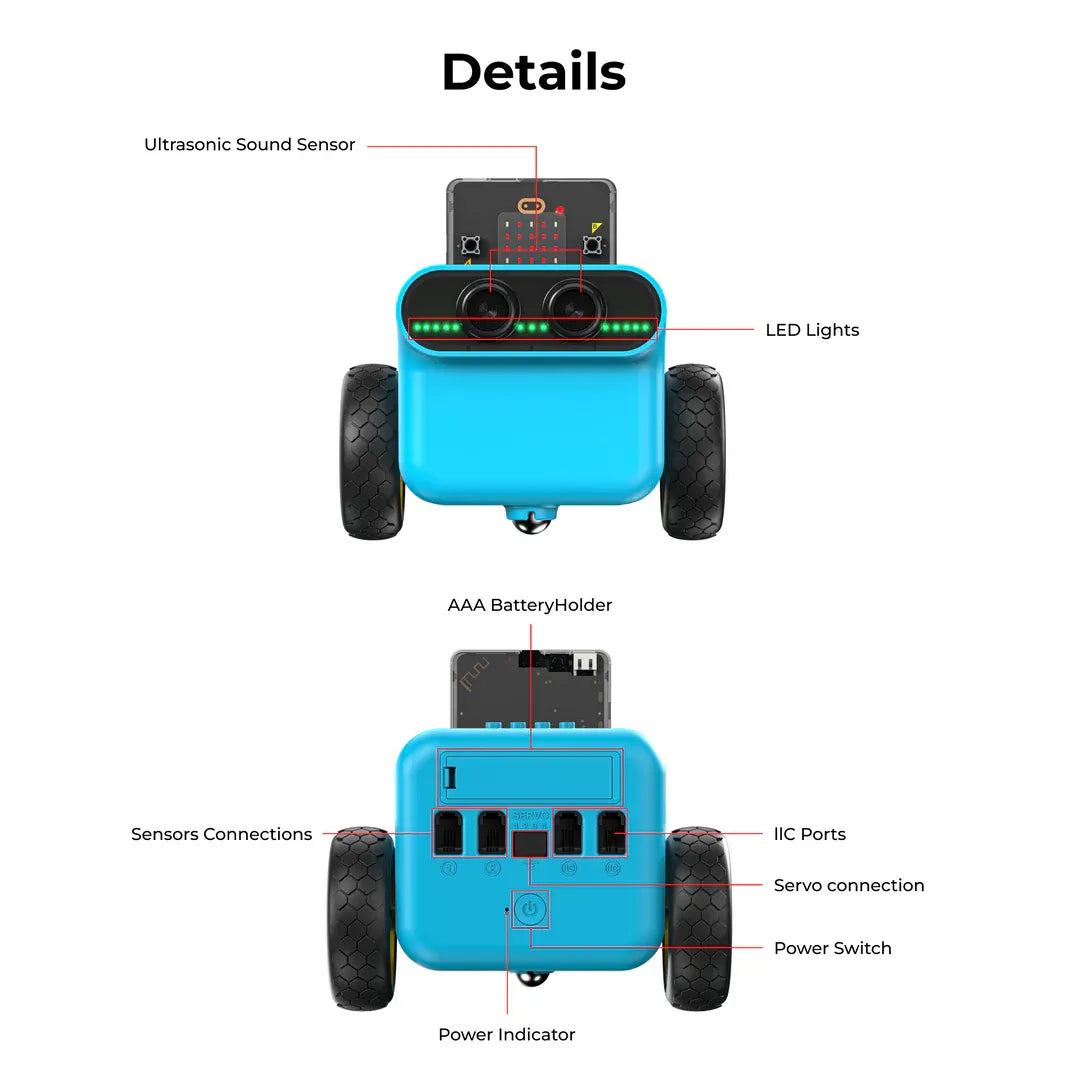 ELECFREAKS micro:bit TPBot Car Kit + FREE Online Course