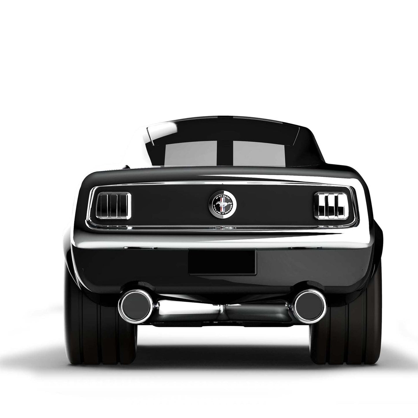 Ford Mustang Racing Car Black Toy Car