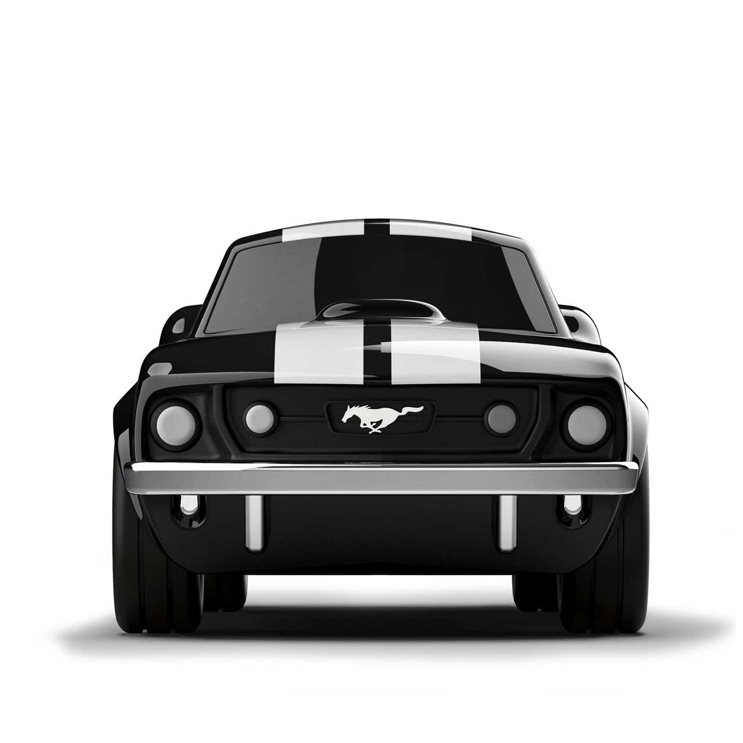 Ford Mustang Racing Car Black Toy Car