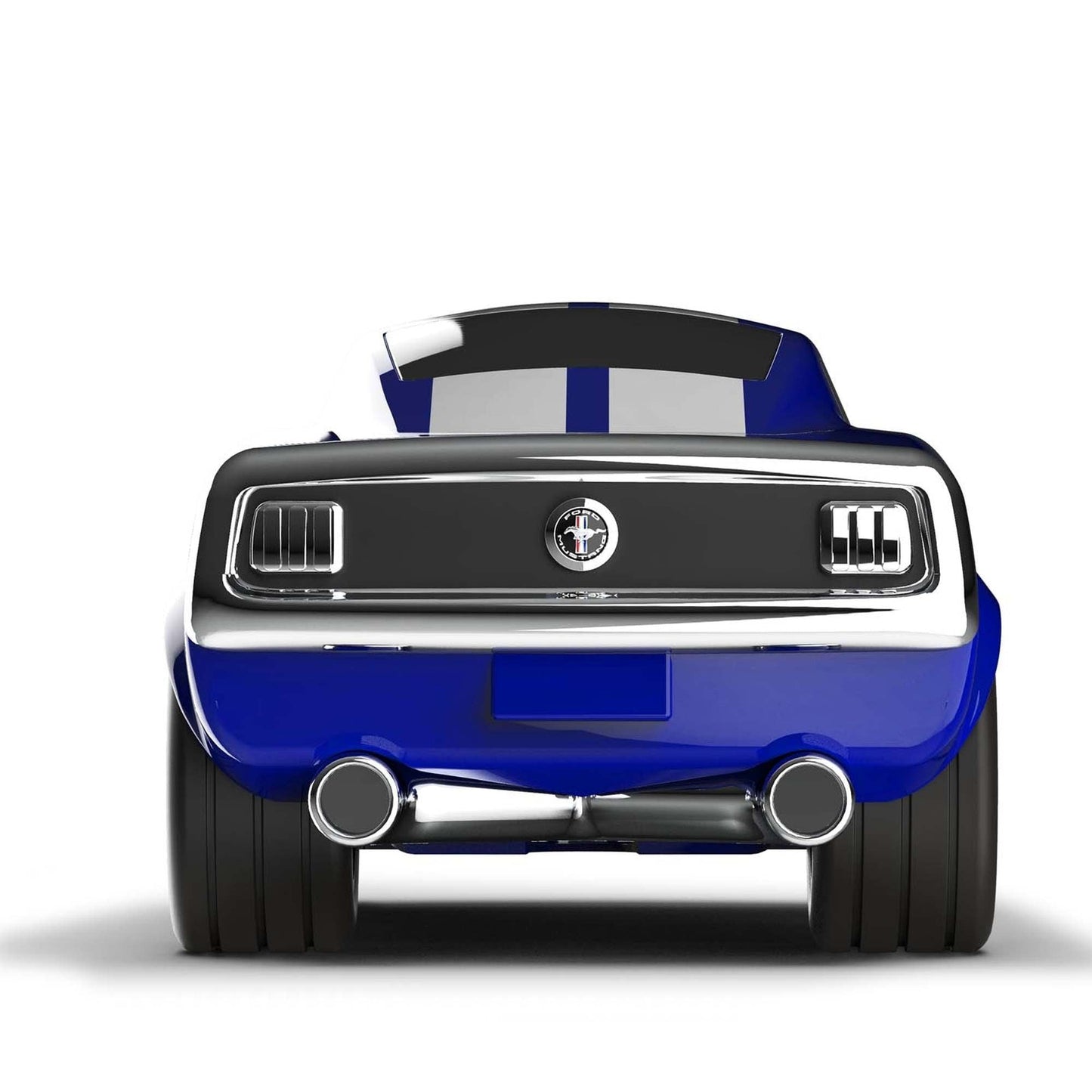 Ford Mustang Racing Car Blue Toy Car