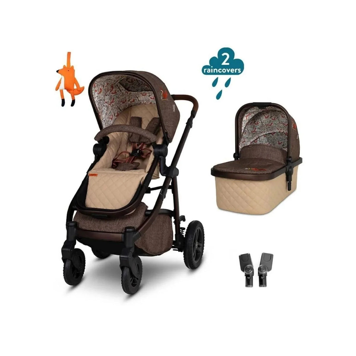 Cosatto Wow 3 Pram & Pushchair - Foxford Hall