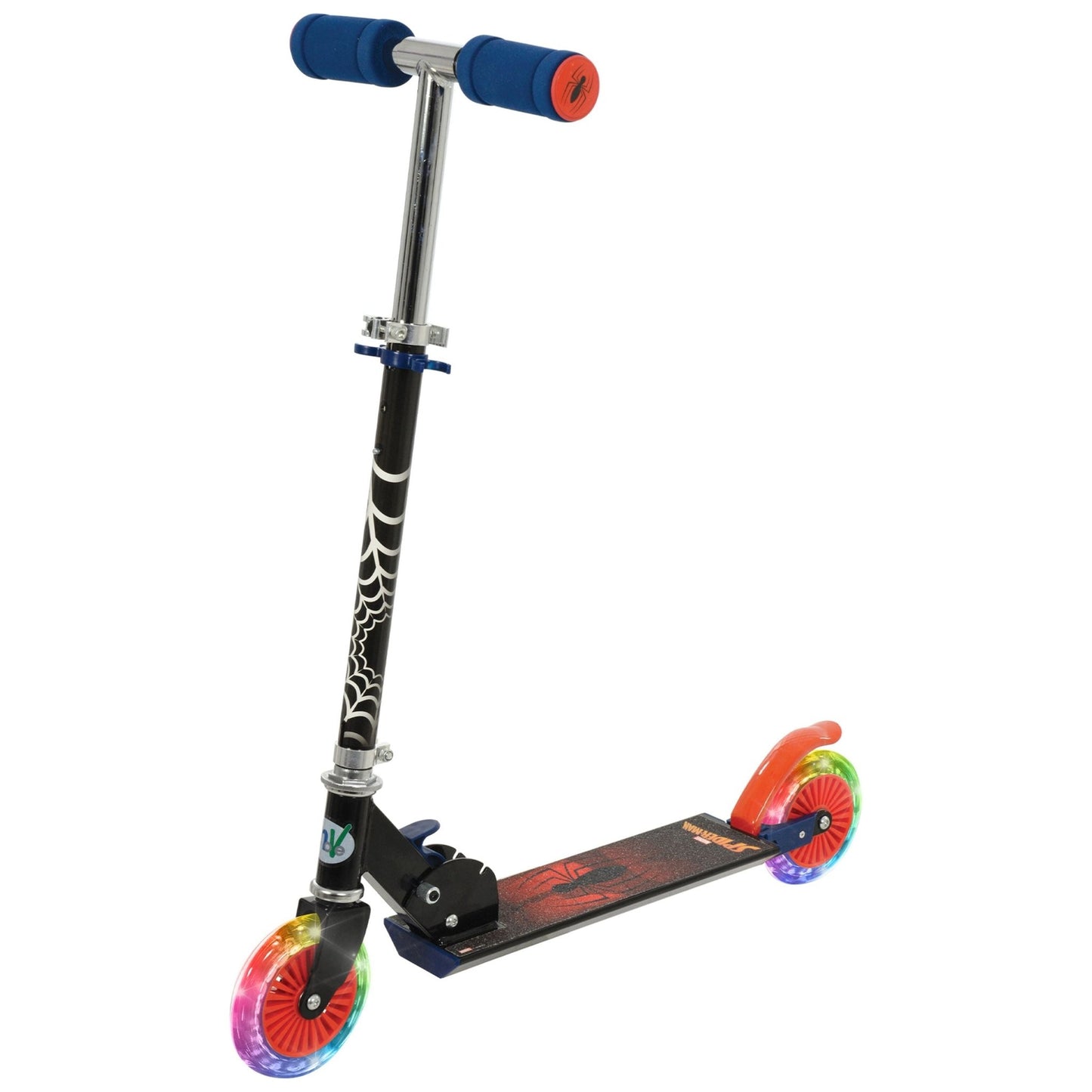 MV Folding Inline Scooter with Light Up Wheels