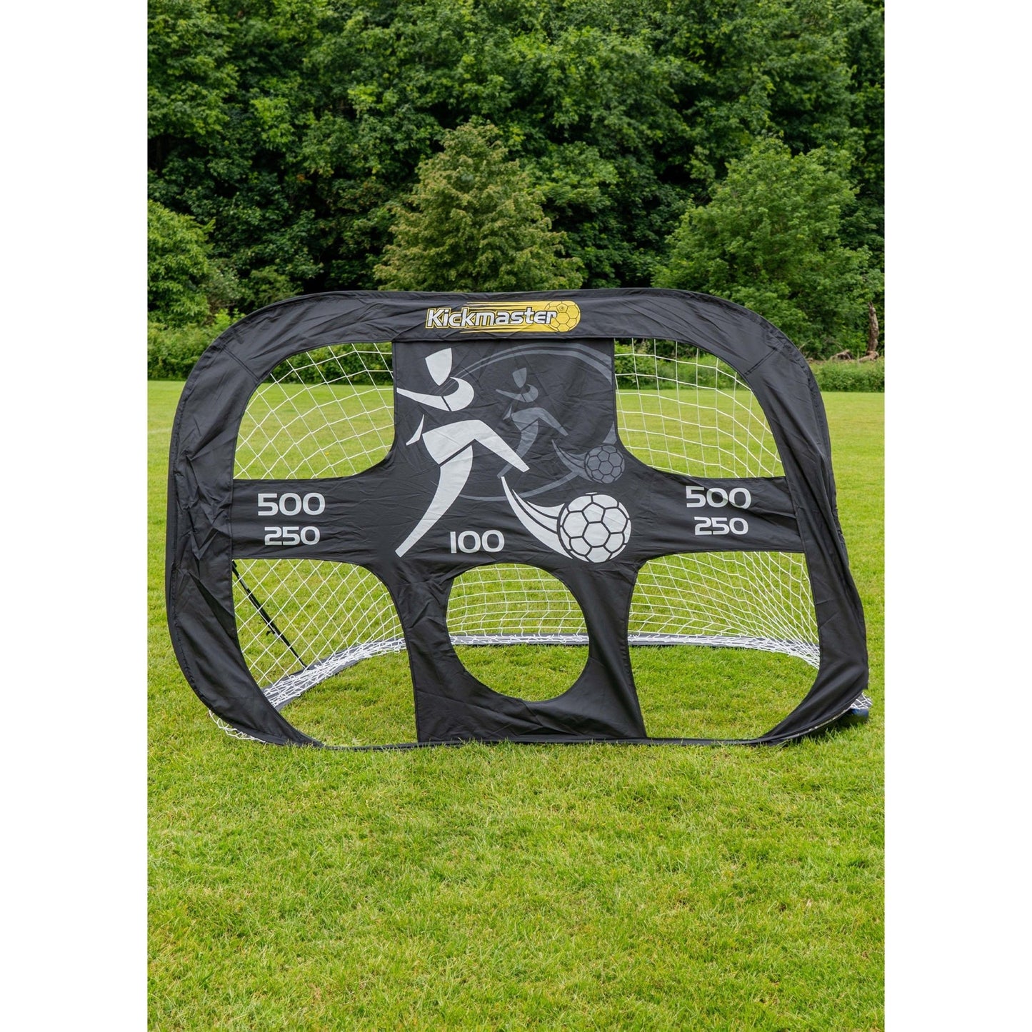 Kickmaster Large Quick Up Goal & Target Shot