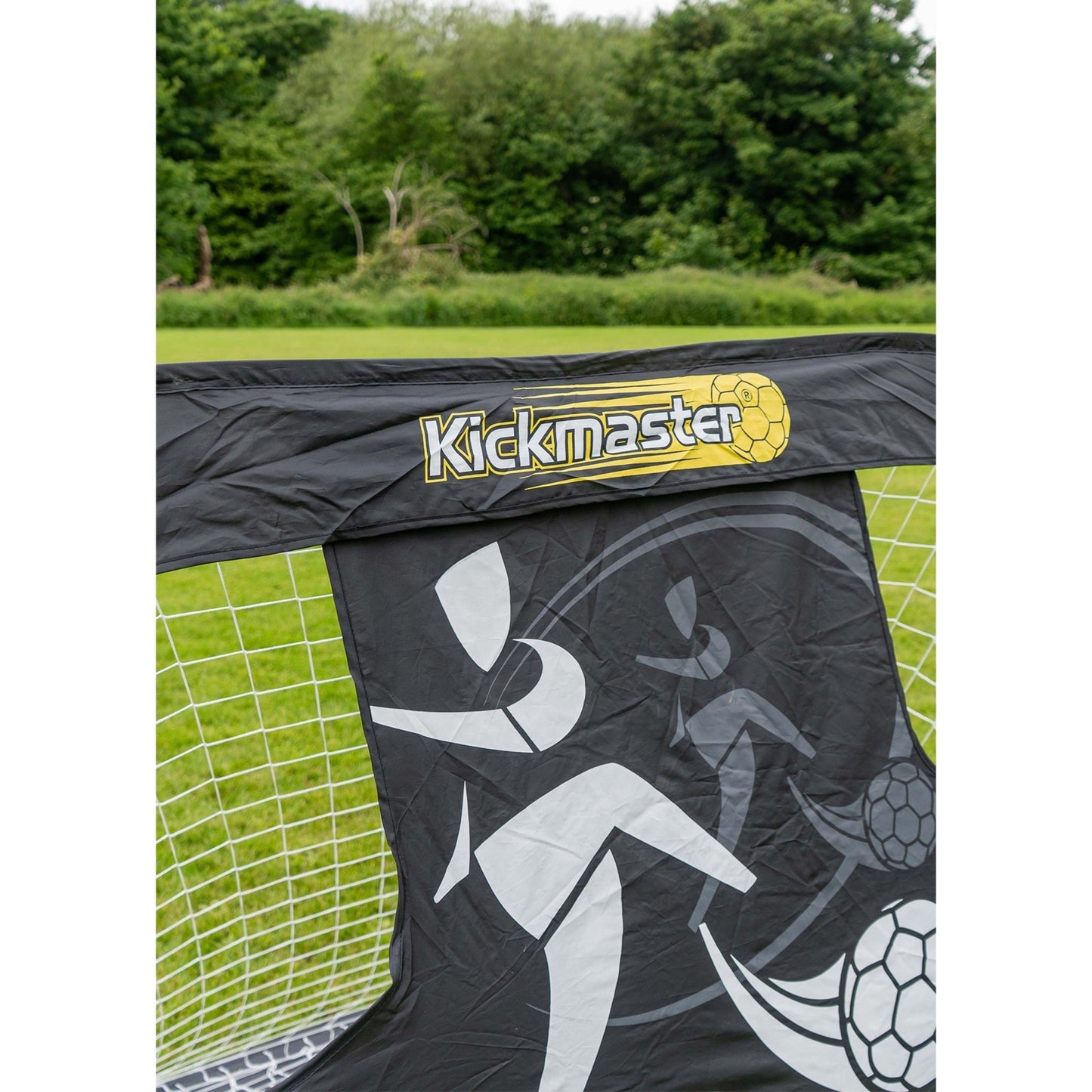 Kickmaster Large Quick Up Goal & Target Shot