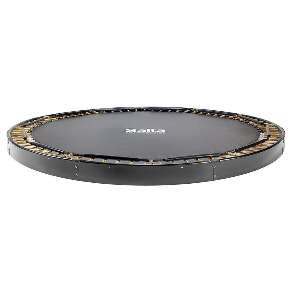 8ft 2" Salta Black Royal Baseground Round Trampoline
