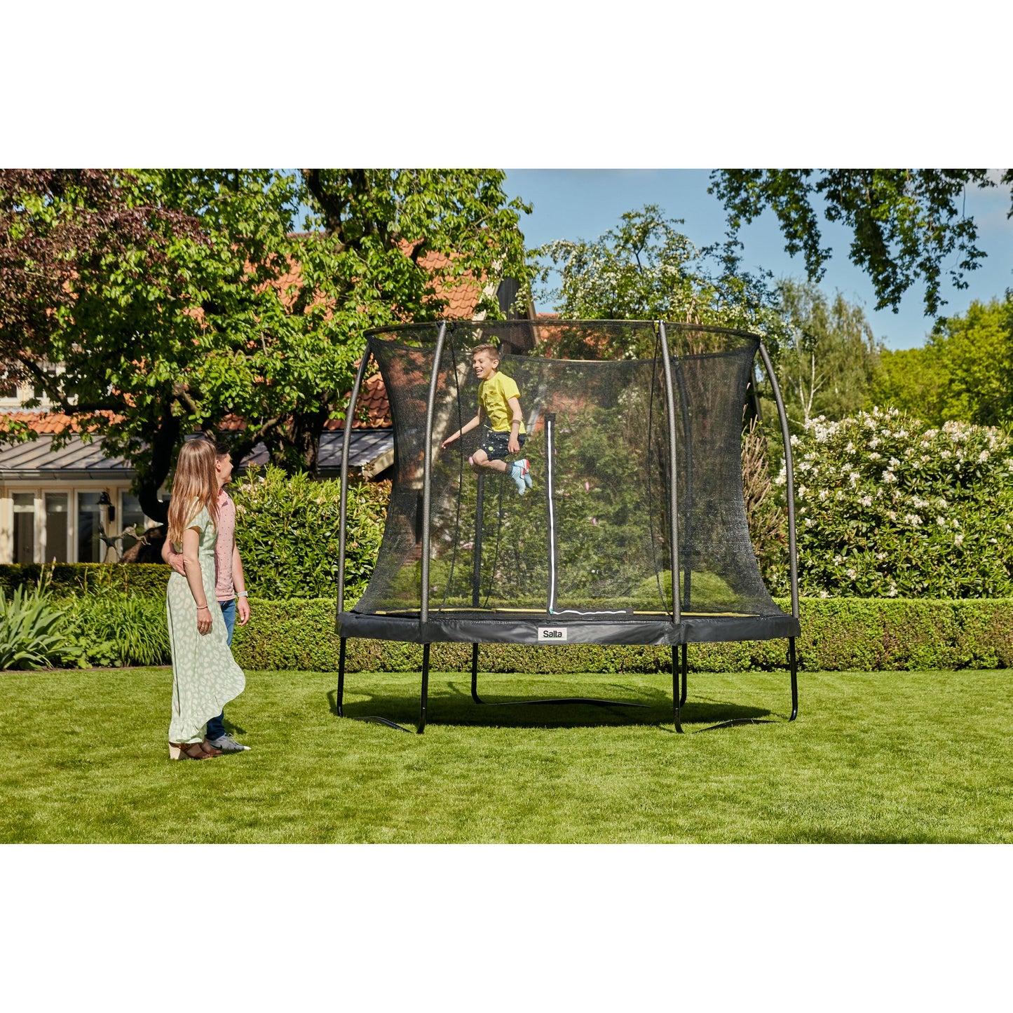 Salta Comfort Edition Round Trampoline With Enclosure