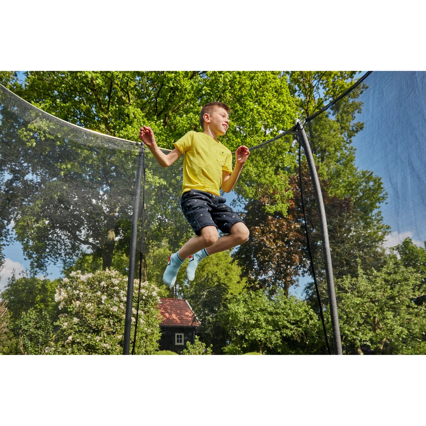 Salta Comfort Edition Rectangle Trampoline With Enclosure