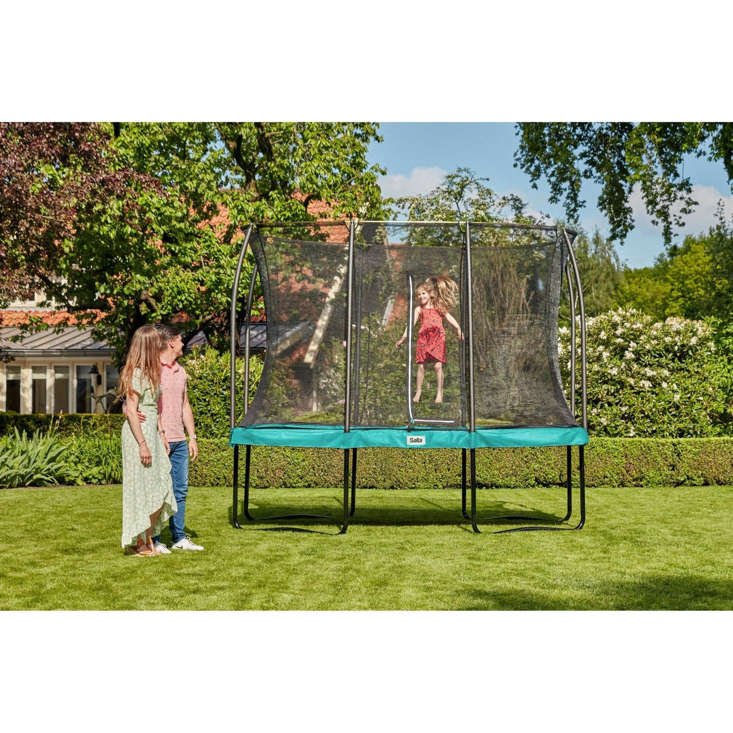 Salta Comfort Edition Rectangle Trampoline With Enclosure