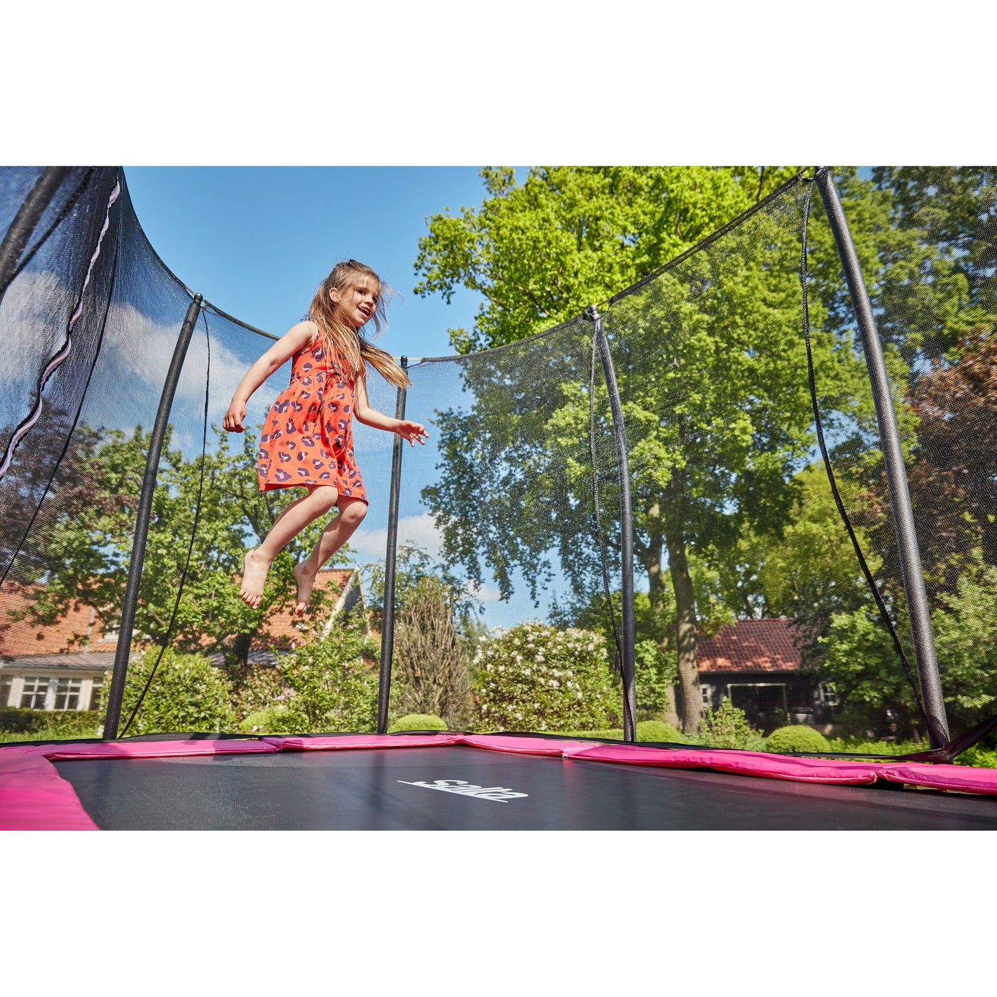 Salta Comfort Edition Rectangle Trampoline With Enclosure