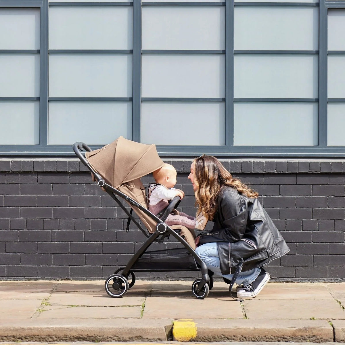 Ickle Bubba Aries Autofold Stroller - Black