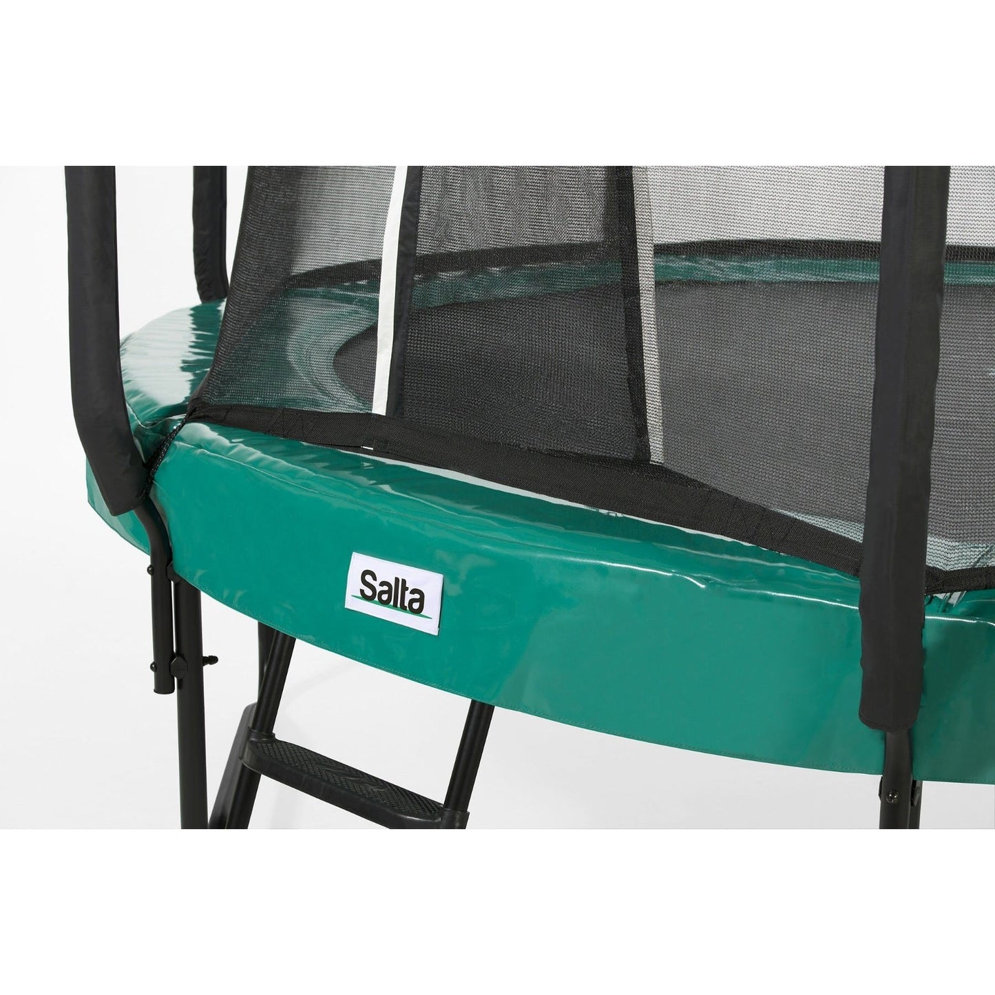 10ft Salta Green Round First Class Edition Trampoline with Enclosure