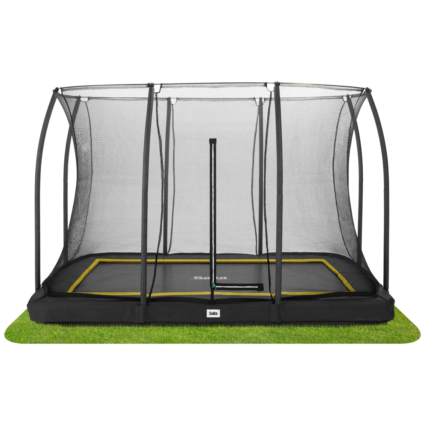 Salta Comfort Edition Inground Rectangular Trampoline With Enclosure