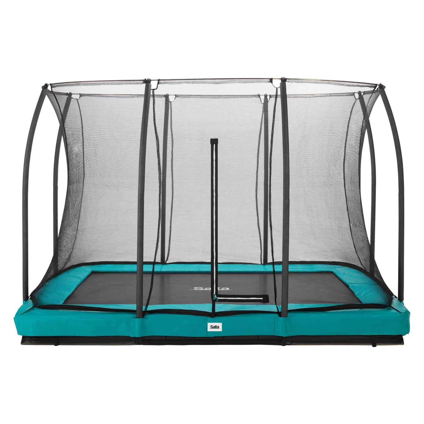 Salta Comfort Edition Inground Rectangular Trampoline With Enclosure