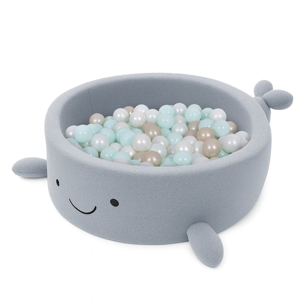 Meow Baby Whale Boucle Ball Pit