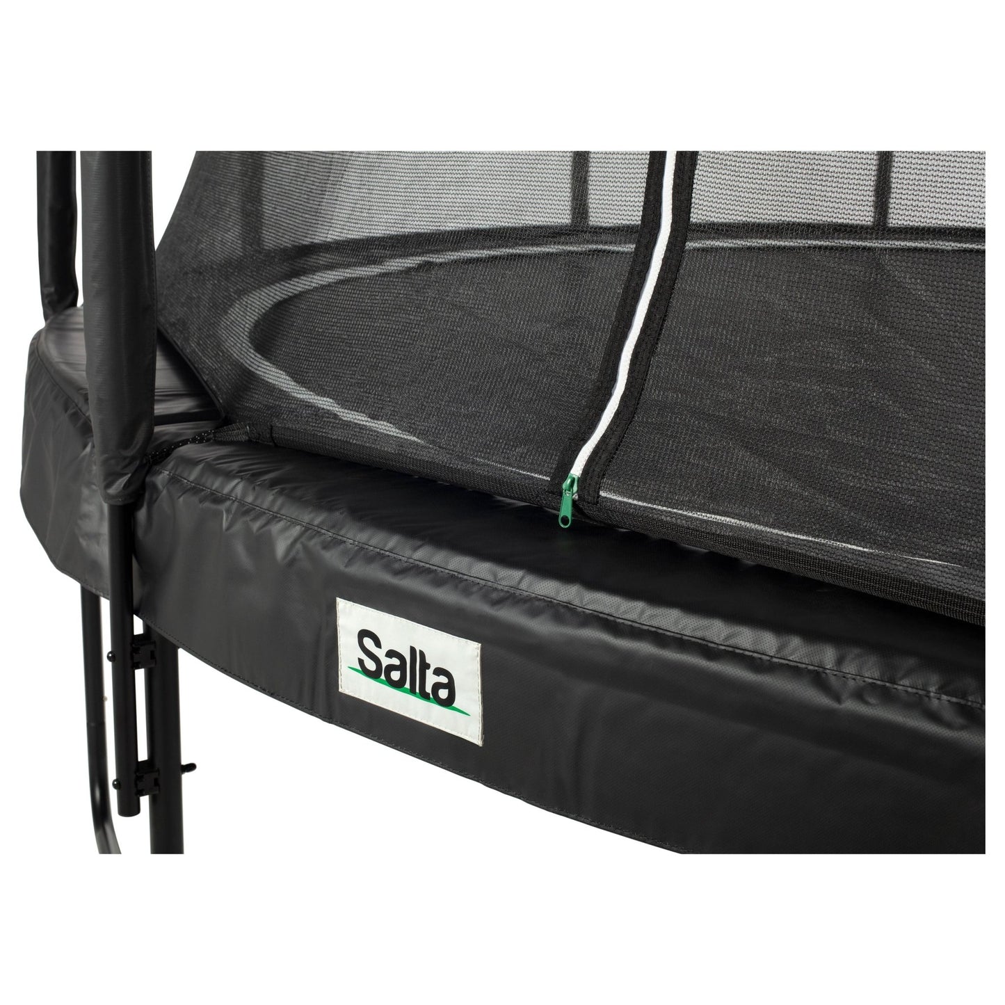 Salta Premium Black Edition Round Trampoline With Enclosure