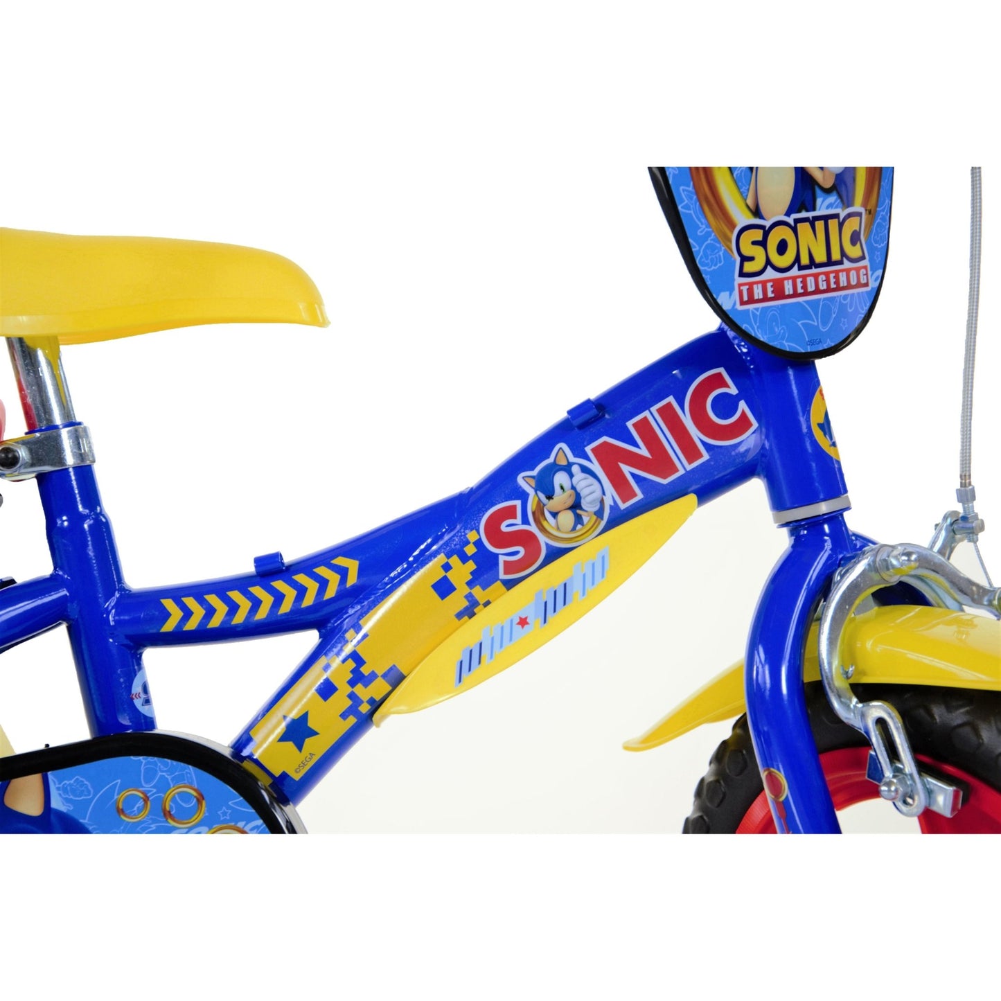 Sonic The Hedgehog Kids Bicycle - The Online Toy Shop - 4 - Dino Bikes