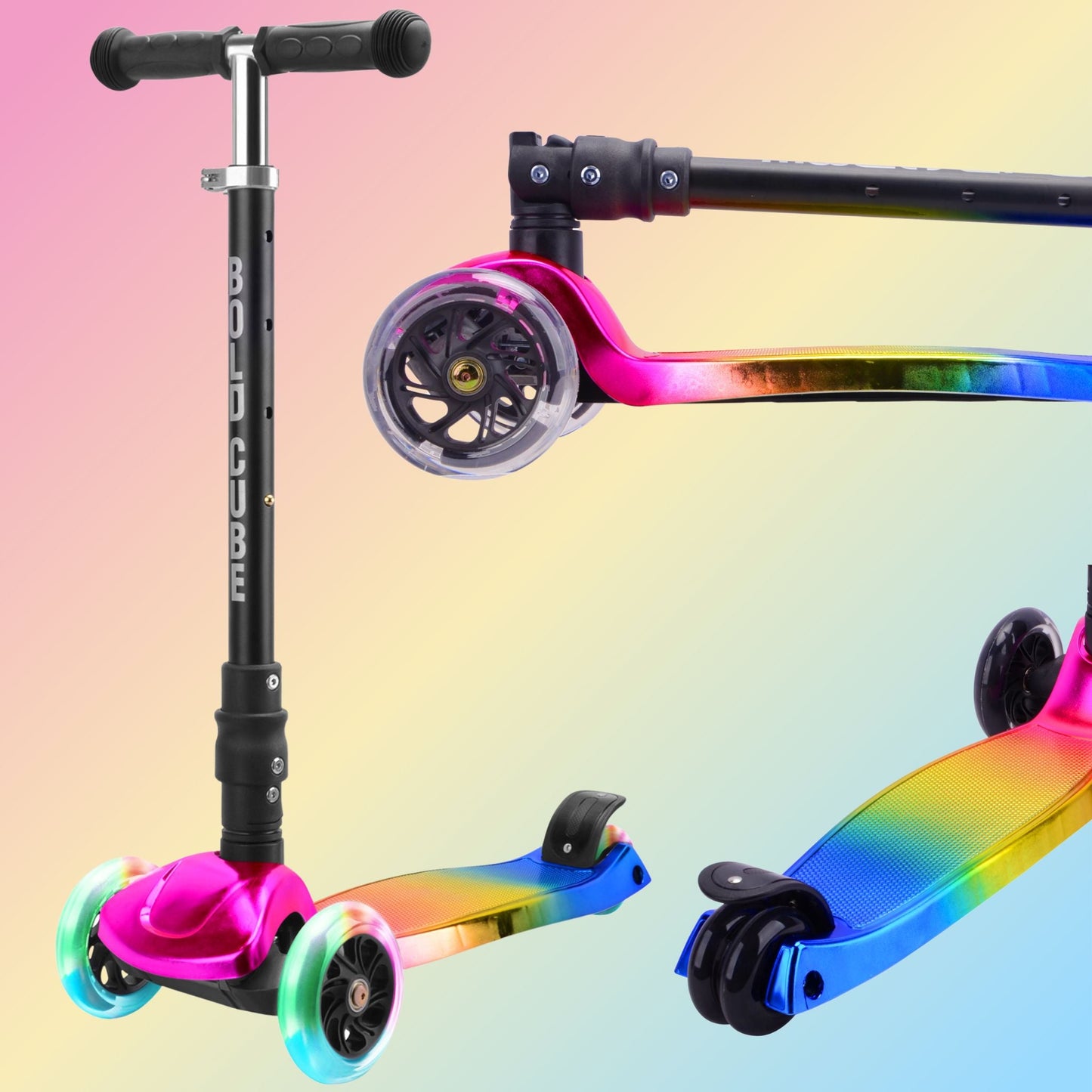 BOLDCUBE Candy Floss - Big 3 Wheel Scooter