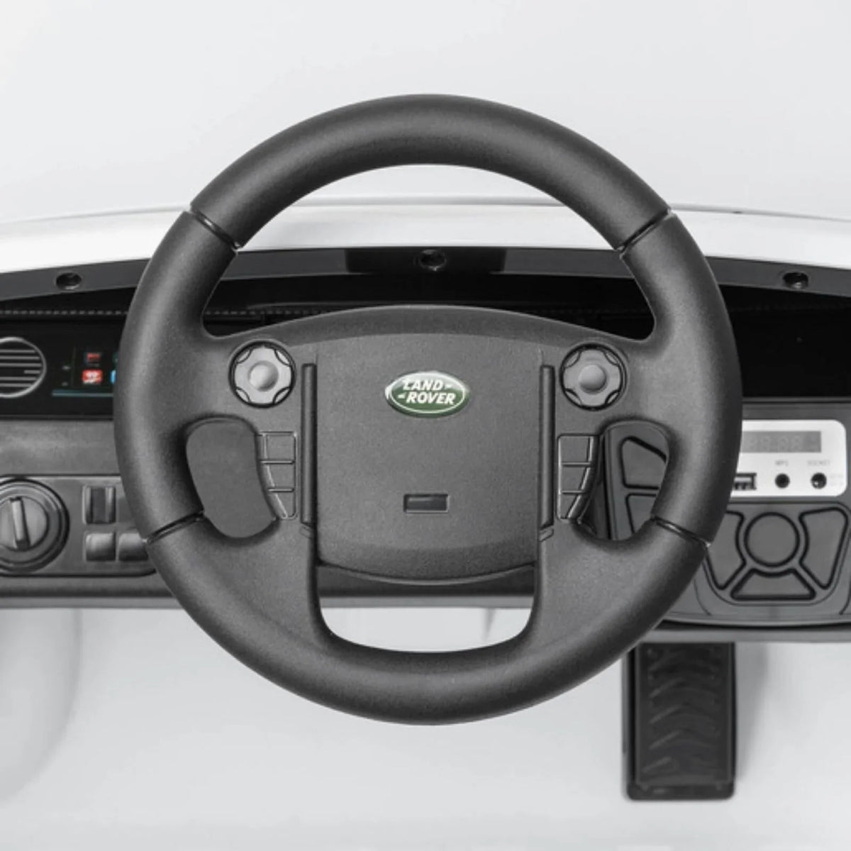 Xootz Land Rover Discovery 12V Ride On Lithium - White