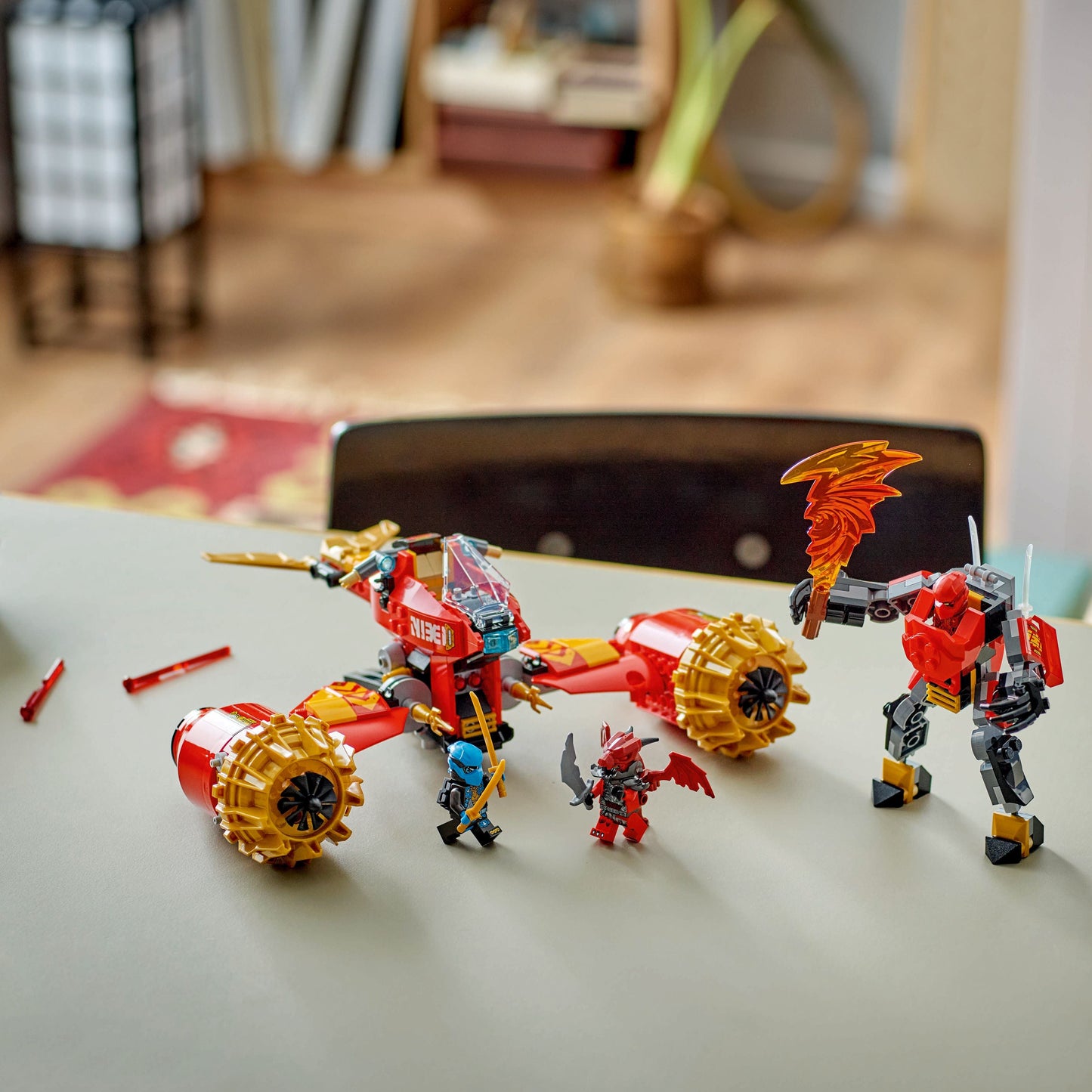 Lego Ninjago 71830 Kai's Mech Storm Rider Playset for Ages 7 and Up