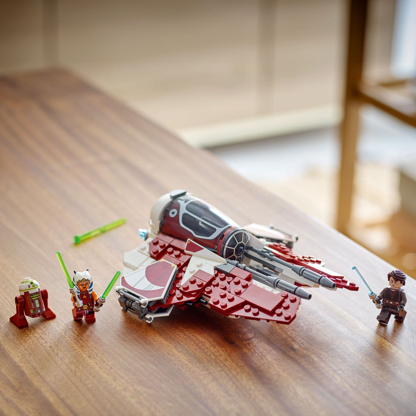 Lego Star Wars 75401 Ahsoka's Jedi Interceptor Playset for Ages 8 & Up