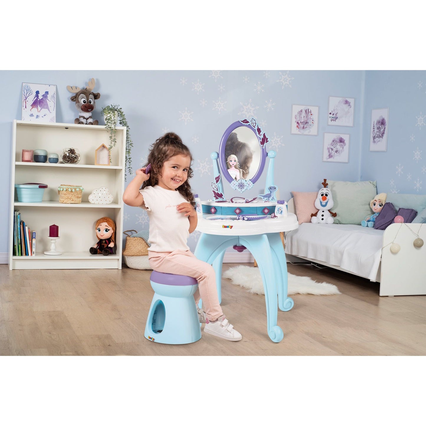 Smoby Frozen 2in1 Dressing Table - 3 Years +